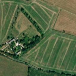 Vue satellite de Le Château de Monfréville à La Cambe