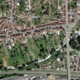Vue satellite de Aire de camping-car à Saint-Gilles à Saint-Gilles