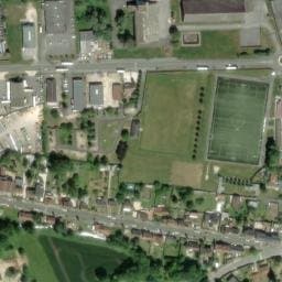 Vue satellite de Camping Municipal de Fismes à Fismes