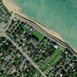 Vue satellite de Oasis Camping à Lion sur Mer à Lion-sur-Mer
