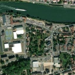 Vue satellite de Aire de camping-car à Monceaux à Monceaux