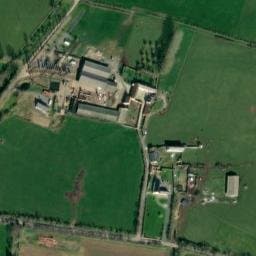 Vue satellite de Les Peupliers à Sommervieu