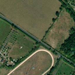 Vue satellite de Aire naturelle de camping Le Lieu Joly à Pont-l'Évêque