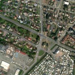 Vue satellite de Camping Les Salines à Colleville-Montgomery