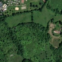 Vue satellite de Camping de la Vallée à Gonneville-sur-Mer