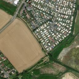 Vue satellite de Les Salines à Bénouville