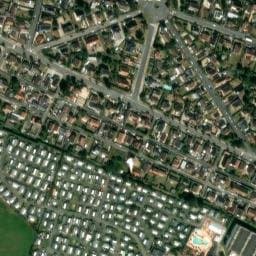 Vue satellite de Domaine Les Prairies de la Mer à Bénouville