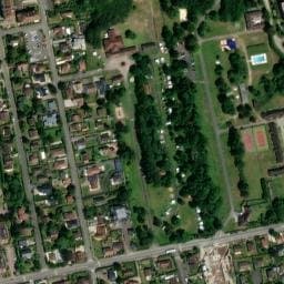 Vue satellite de Camping & Espace Loisirs Pierre Soismier à Gonneville-en-Auge