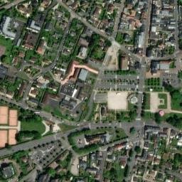 Vue satellite de Domaine de La Brise de Cabourg à Cabourg