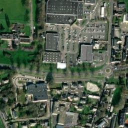 Vue satellite de Aire de service Carrefour Bayeux à Saint-Loup-Hors