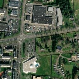 Vue satellite de Camping municipal des Bords de l'Aure à Saint-Loup-Hors