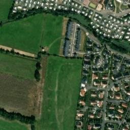 Vue satellite de Camping Mirabel Les Prairies de La Mer à Ouistreham