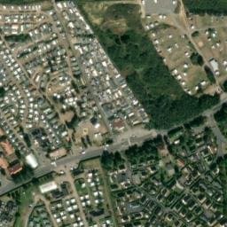 Vue satellite de Camping de la Mer à Merville-Franceville-Plage