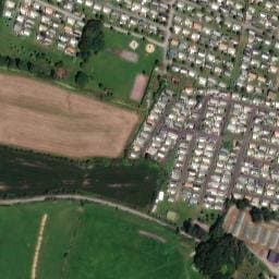 Vue satellite de Parc résidentiel de loisirs Pasteur à Merville-Franceville-Plage