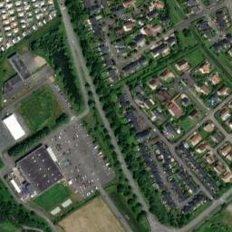 Vue satellite de La Pommeraie à Gonneville-en-Auge