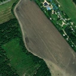 Vue satellite de Camping Les Naïades à Chatel-Chéhéry
