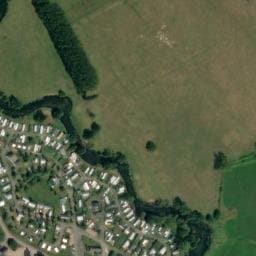 Vue satellite de Camping du Lac Terre d'Auge à Pierrefitte-en-Auge