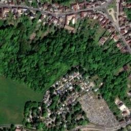 Vue satellite de Camping de la Sapinière à Verneuil-en-Halatte