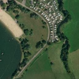 Vue satellite de Camping du Lac Terre d'Auge à Pont-l'Evêque à Pierrefitte-en-Auge