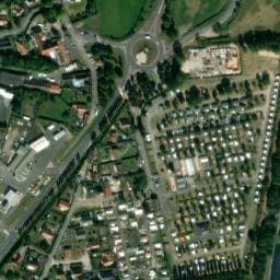 Vue satellite de Camping Riva Bella à Bénouville