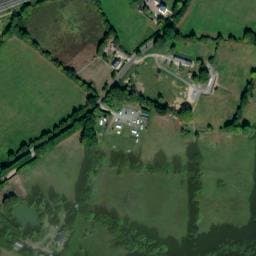 Vue satellite de Camping à Pierrefitte-en-Auge à Pierrefitte-en-Auge