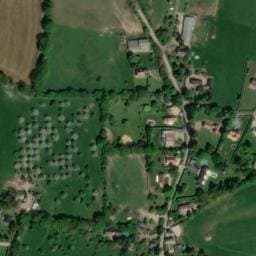 Vue satellite de Aire Naturelle de Camping Legrix à Reux