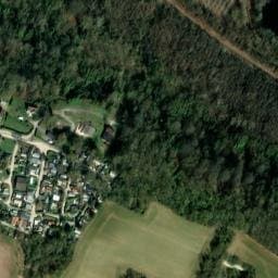 Vue satellite de Camping les Aubépines à Rousseloy