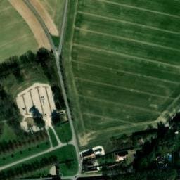 Vue satellite de Cabanes des Grands Chênes – Coucoo Cabanes à Raray