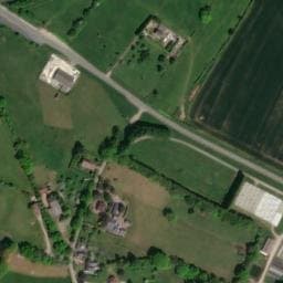 Vue satellite de Les Pestils à Danestal