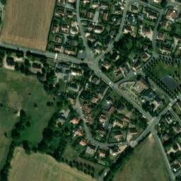 Vue satellite de Bréville-les-Monts à Ranville