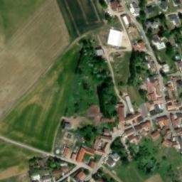 Vue satellite de Le Clos de la Bergeronnette à Poilly
