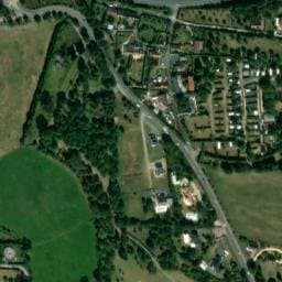 Vue satellite de Camping des Capucines à Ranville