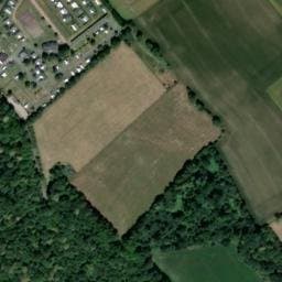 Vue satellite de Camping Saint-Nicolas à Authou