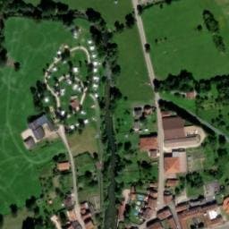 Vue satellite de Camping le Paquis à Varennes-en-Argonne