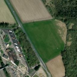 Vue satellite de Aire de camping-car à Heudebouville à Heudebouville