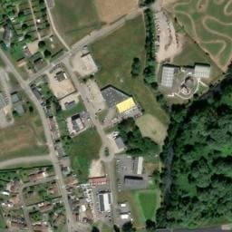 Vue satellite de Camping Municipal La Vallée à Authou