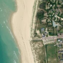 Vue satellite de Camping des Dunes à Créances