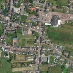 Vue satellite de Aire de camping-car à Créances à Créances