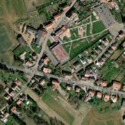 Vue satellite de Parking relais - P+R Saint-Privat-la-Montagne à Saint-Privat-la-Montagne