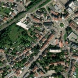 Vue satellite de Aire de camping-car à Folkling à Folkling