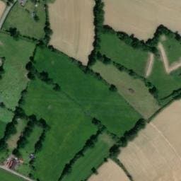 Vue satellite de Camping de la Lande à Marchésieux