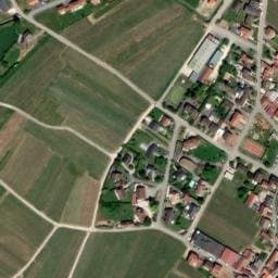 Vue satellite de Aire de camping-car à Chamery à Chamery