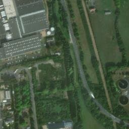 Vue satellite de Camping municipale de la Vallée à Ouilly-le-Vicomte