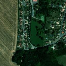 Vue satellite de Aire de camping-car à Monnes à Monnes