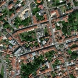 Vue satellite de Parking place du gouvernement - gendarmerie à Verdun