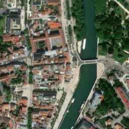 Vue satellite de Parking Vauban à Belleville-sur-Meuse