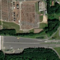 Vue satellite de Aire de camping-car à Carling à Carling