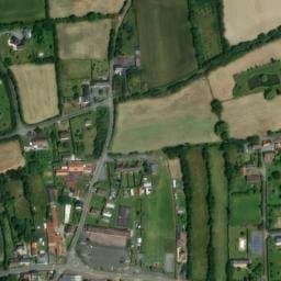 Vue satellite de Les Vanneaux à La Feuillie