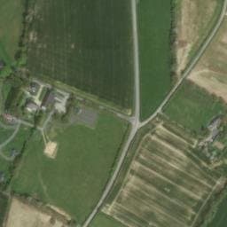 Vue satellite de Lodges en bois "Domaine de la Fauvrière" Sword à Sainte-Honorine-de-Ducy
