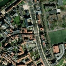 Vue satellite de Parking Paixhans à Metz